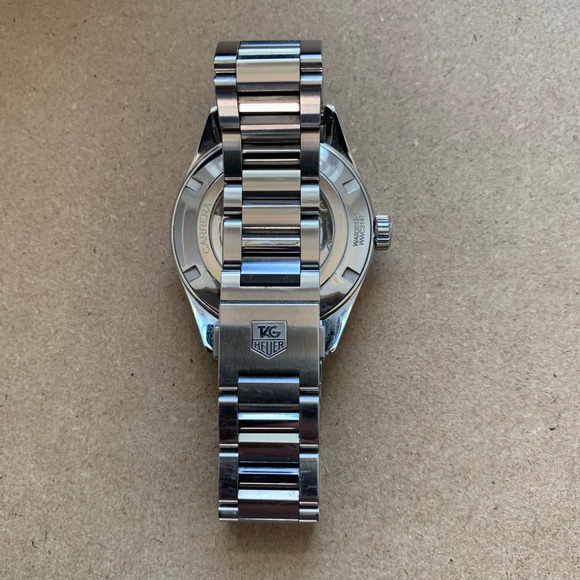 Carrera Calibre 7 Twin time Automatic with links, box, papers - Picture 4 of 6